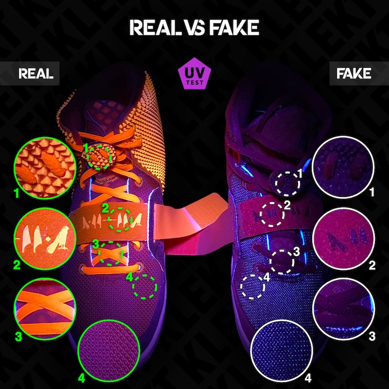 yeezy 2 platinum real vs fake