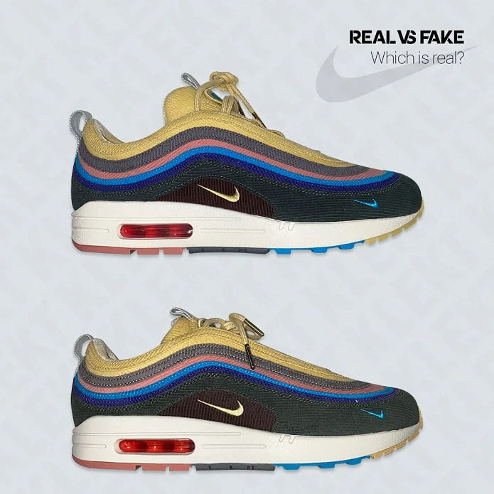 hospital Infidelity at home How to Spot a Fake Sean Wotherspoon Nike Air Max 97/1 - KLEKT Blog