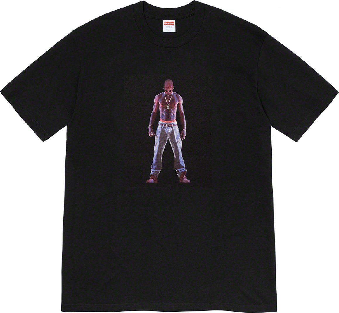 Camiseta Supreme Tupac Holograma