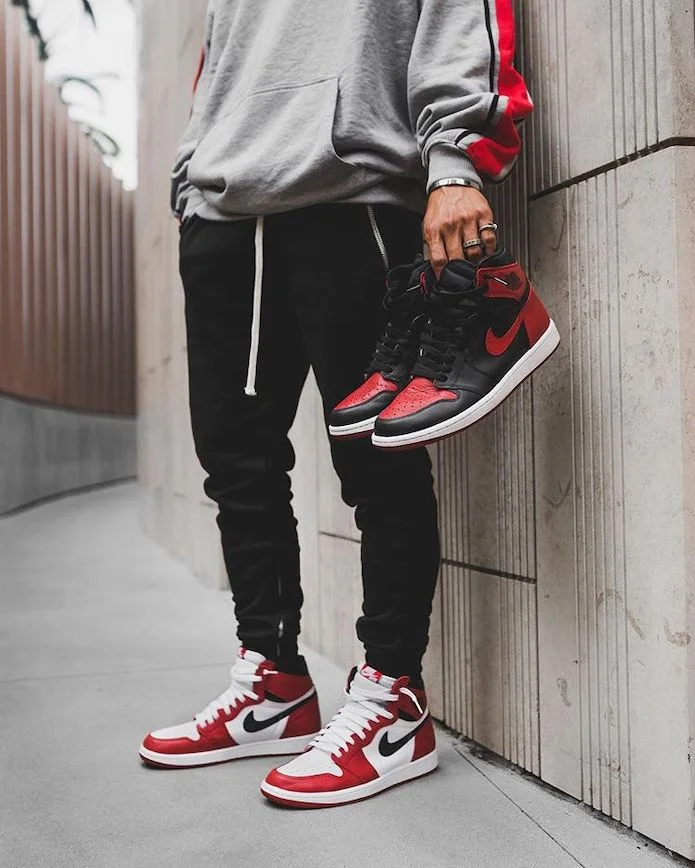 air jordan 1 bred outfit