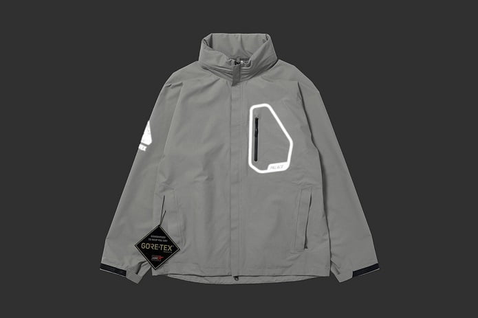Palace GORE-TEX Pactile Vent Jacket Silver Reflective