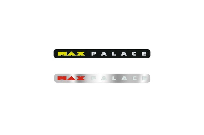 Palace Max Palace Sticker