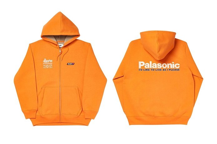 Palace Palasonic Hoodie Orange