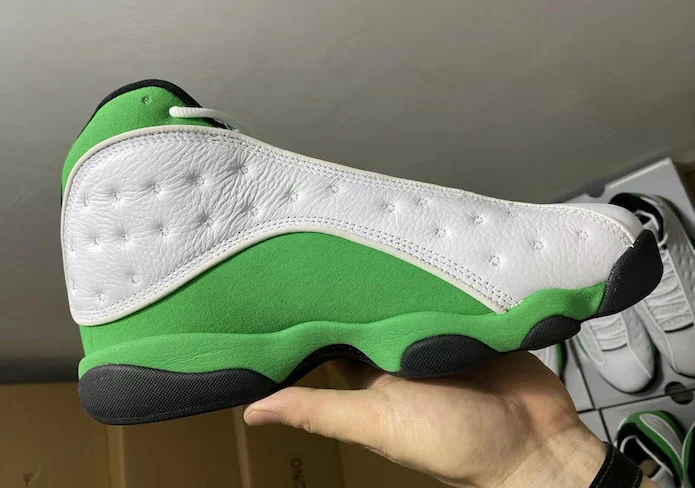 fake jordan 13 lucky green