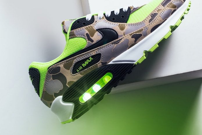 Nike Air Max 90 Green Duck Camo 1
