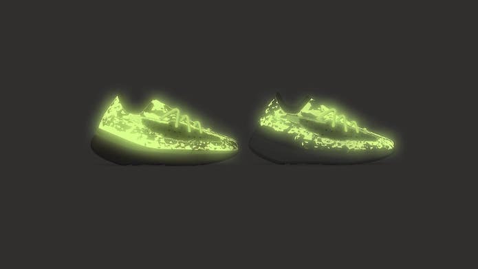 adidas Yeezy Boost 380 Calcite Glow Hylte Glow Glow In The Dark
