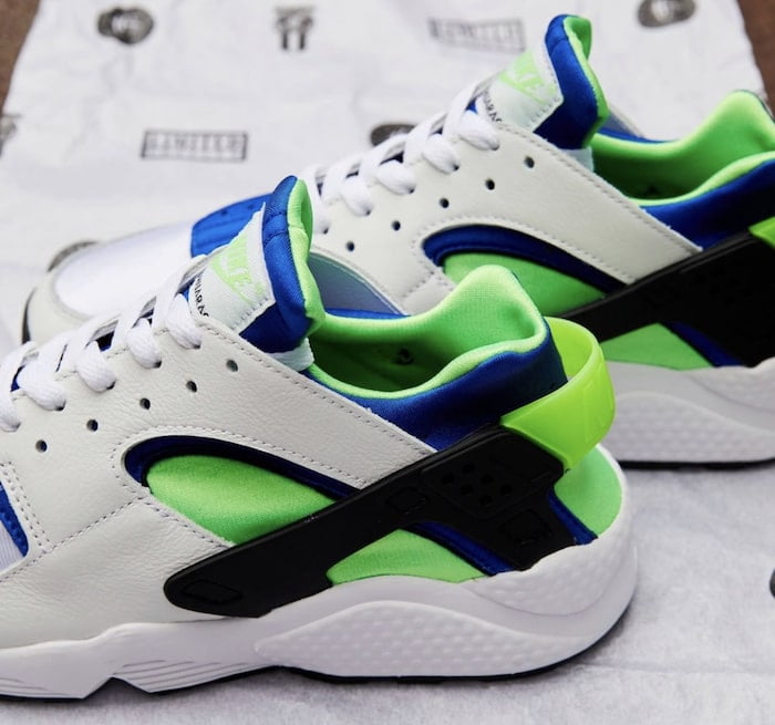Nike Air Huarache OG Scream Verde 3 minutos