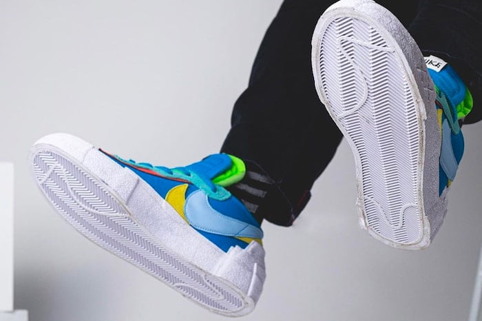 KAWS x sacai Nike Blazer Low 6-min