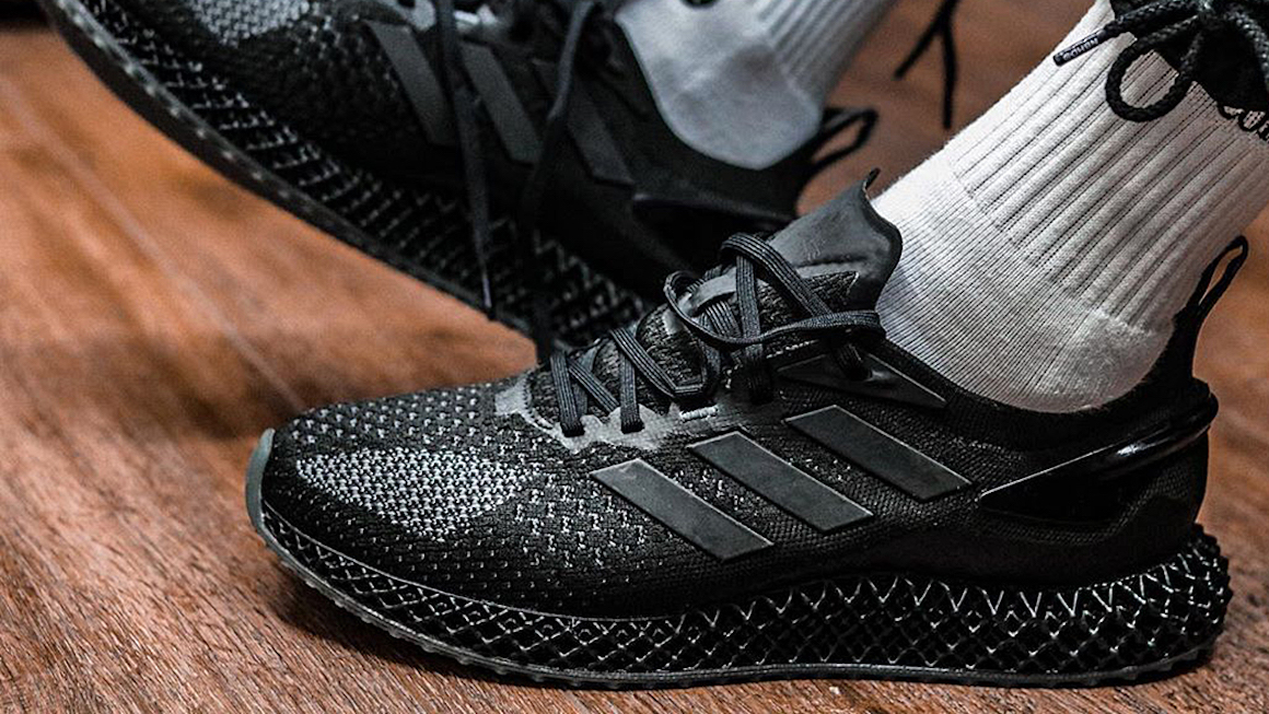 adidas Unveils the 4D Run 1.0 in Triple Black
