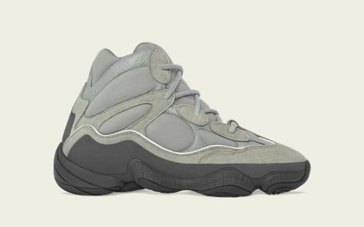 adidas Yeezy 500 High "Mist Slate" Dropping This Month
