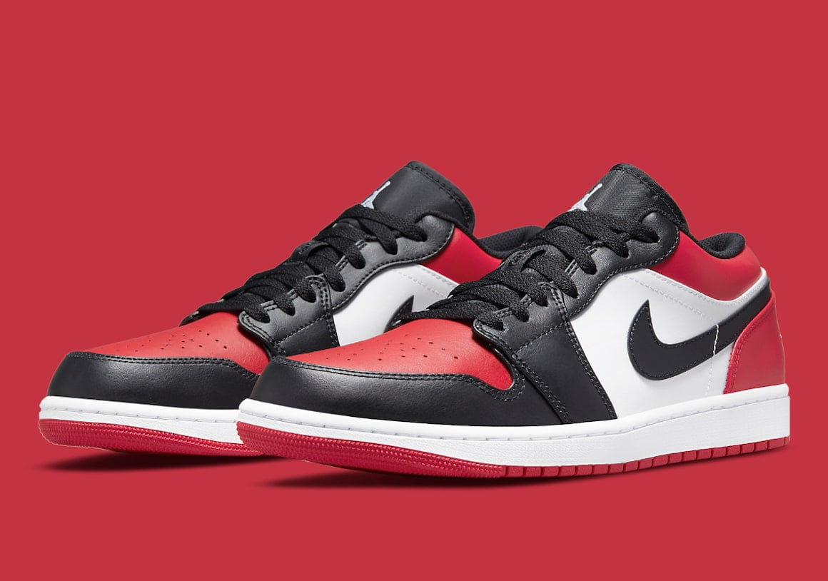 An Air Jordan 1 Low "Bred Toe" Is in the Works