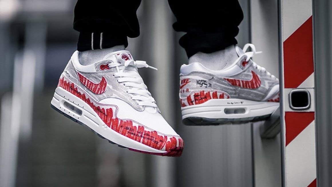 Cómo detectar una Nike Air Max falsa 1 "Sketch to Shelf"
