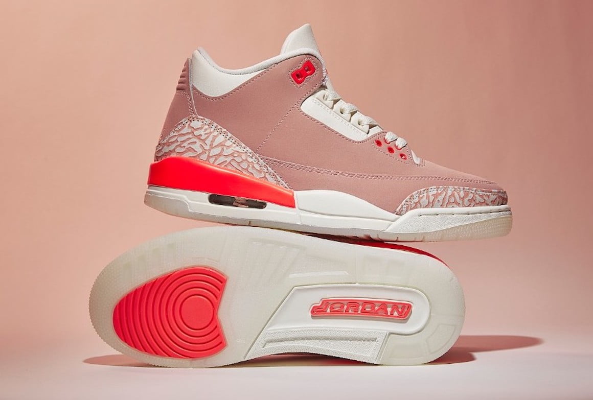 El Air Jordan 3 WMNS "Rust Pink" llega el próximo mes