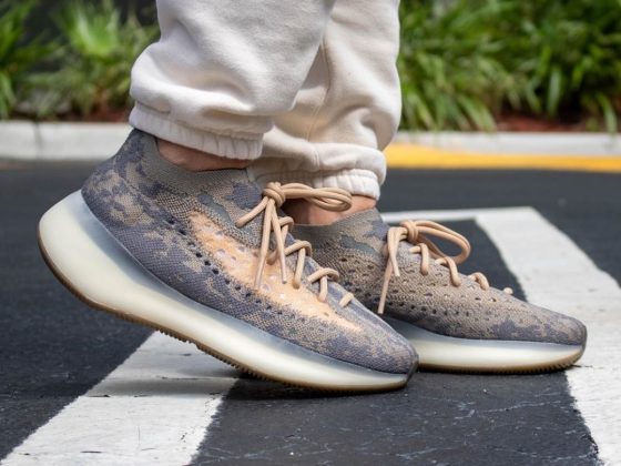 adidas Yeezy Boost 380 Mist On Foot Feature-min