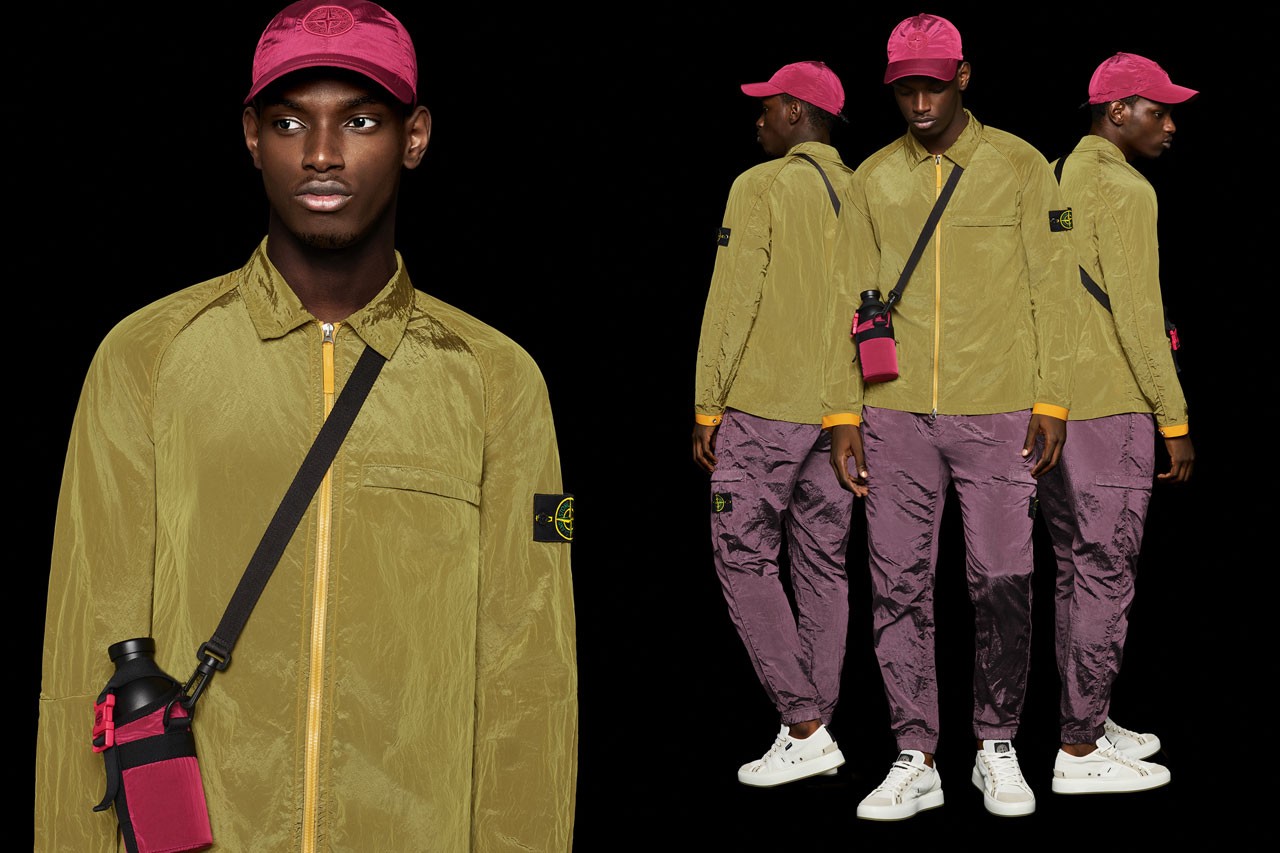 Stone Island Drops their SS22 Iridescent Capsule Collection