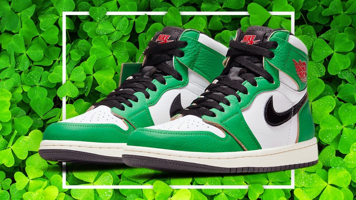 Win an Air Jordan 1 High OG WMNS "Lucky Green" with KLEKT!