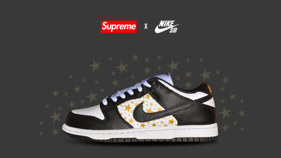 Supreme x Nike SB Dunk Low Stars