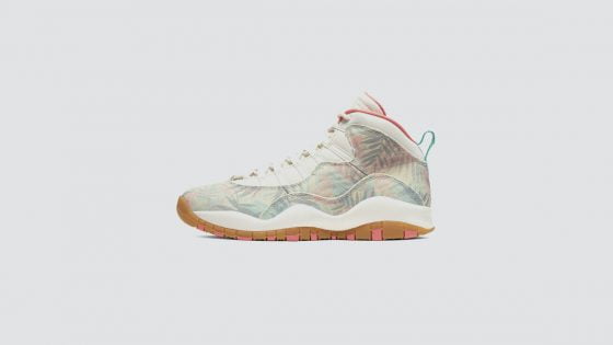 Air Jordan 10 Super Bowl LIV Miami Característica