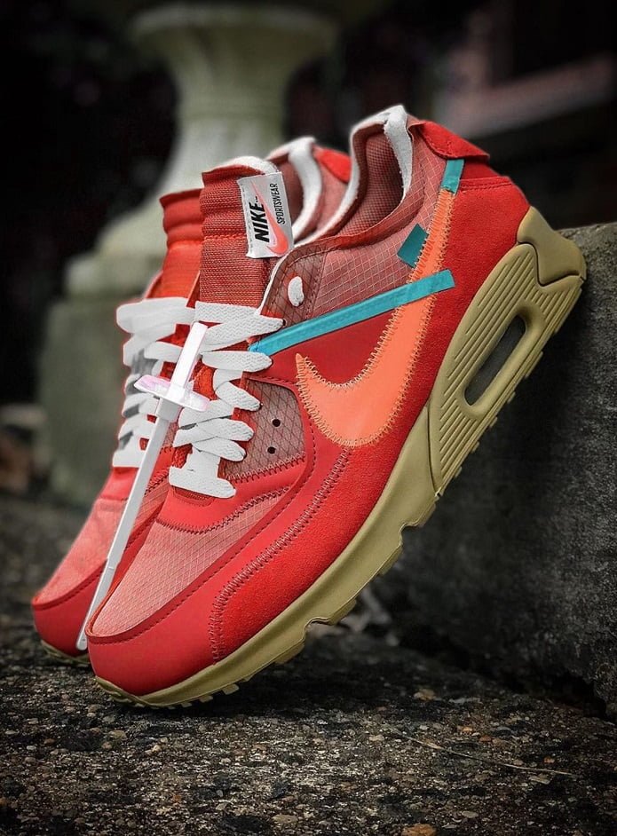 Off-White™ x Nike Air Max 90 University Red