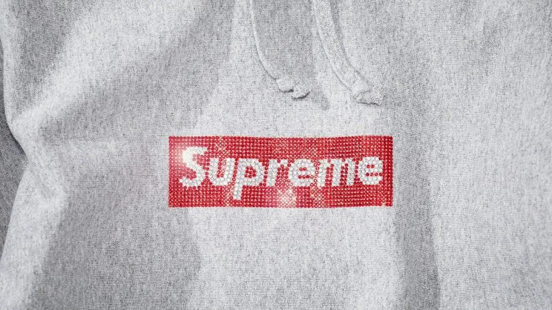 Supreme x Louis Vuitton Collaboration box logo hoodies