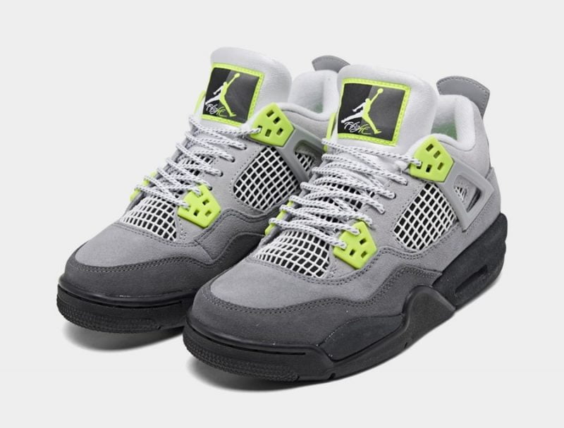 El Air Jordan 4 "Neon" se lanzará el próximo mes - KLEKT Blog