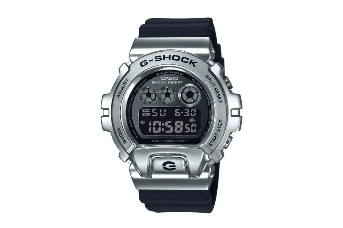 Casio G-Shock GM 6900 25aniversario Plata