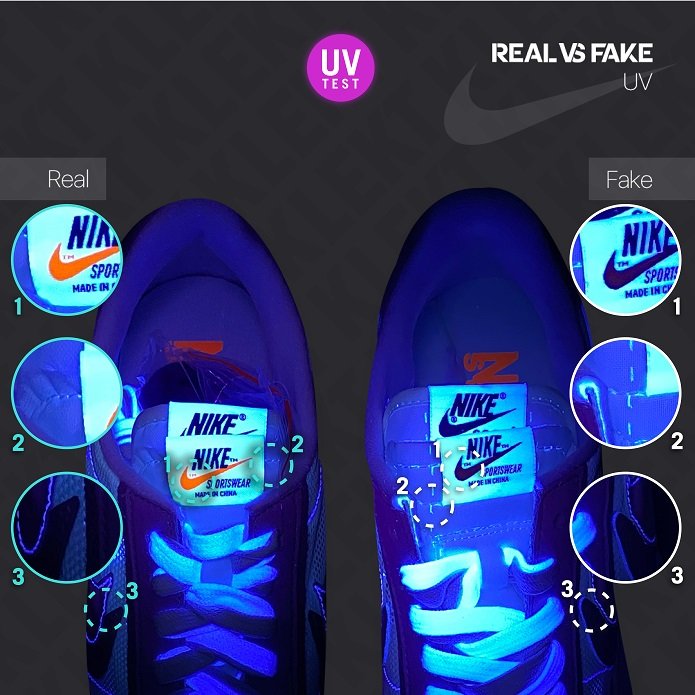 KLEKT Real vs Fake Sacai x Nike LDWaffle UV