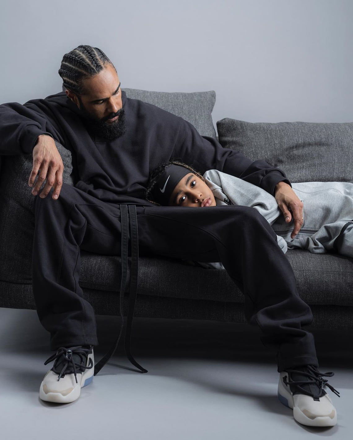 Nike Air Fear of God 1 String Look Book Jerry Lorenzo and Son