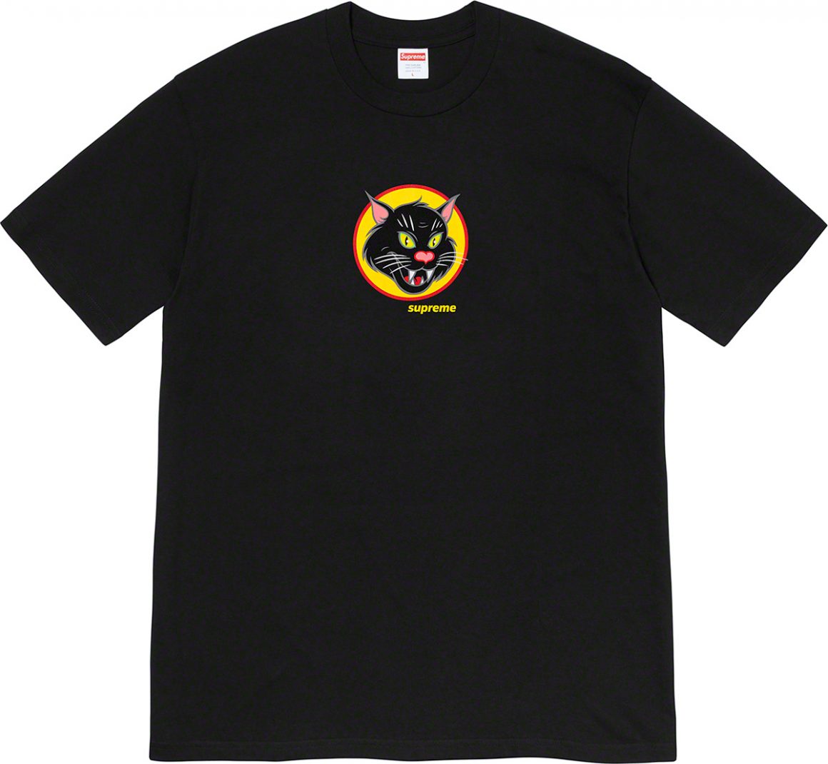 Camiseta Supreme Black Cat