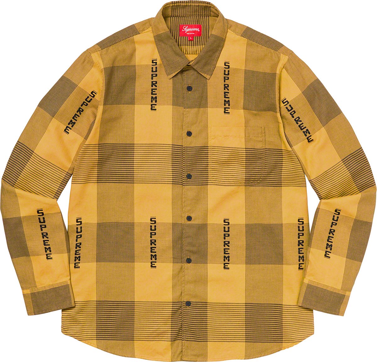 Supreme - Supreme 20SS Logo Plaid Shirts シュプリームの+spbgp44.ru