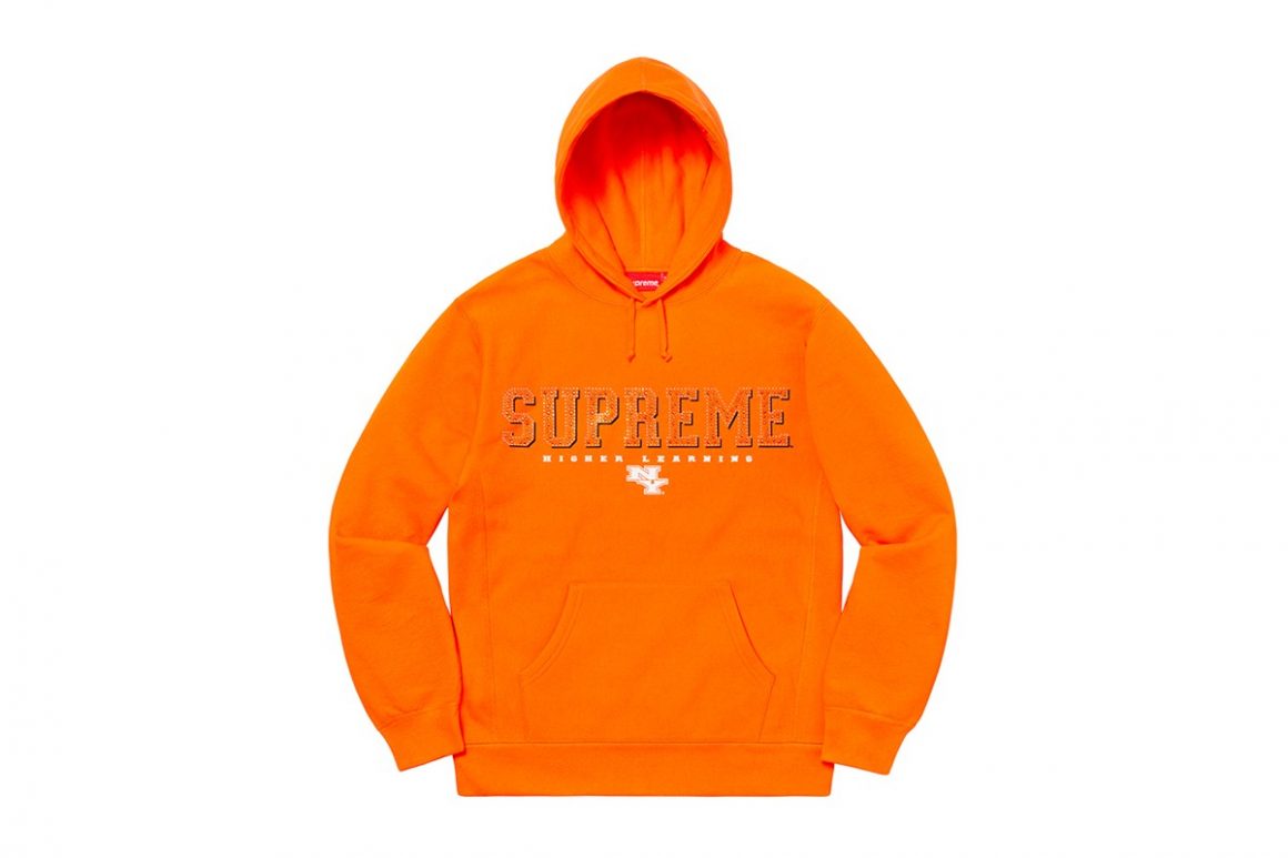 Supreme Orange Hoodie