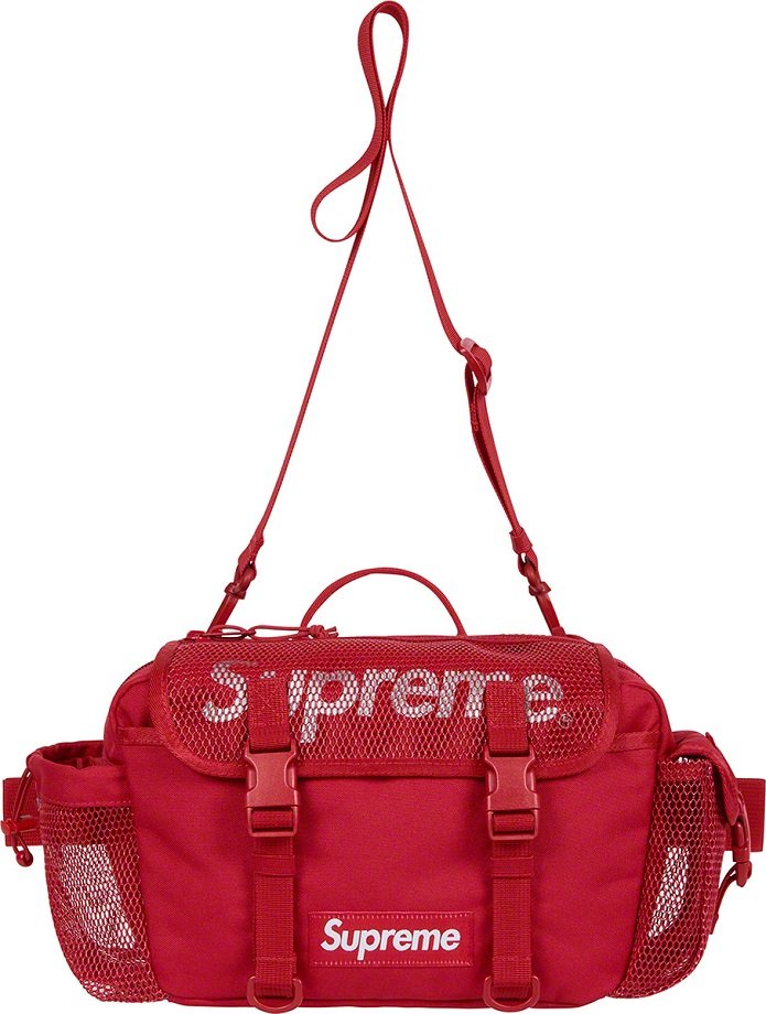 red supreme purse