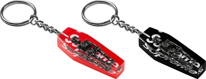 Supreme Skeleton Keychain