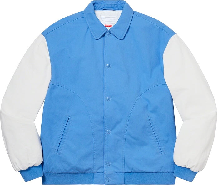 supreme blue bomber jacket