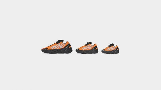 adidas Yeezy Boost 700 MNVNN Orange Feature