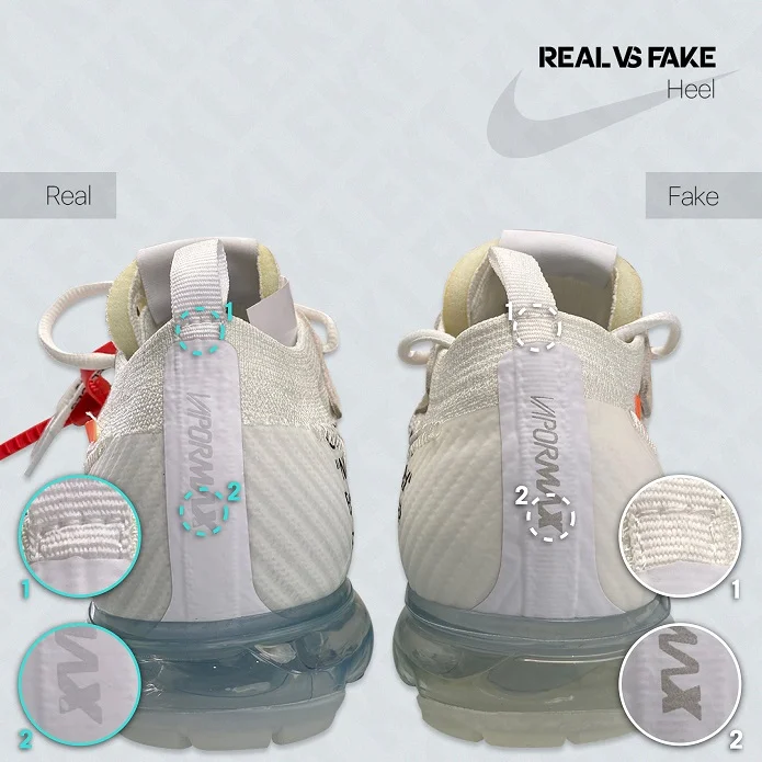 fake off white vapormax vs real
