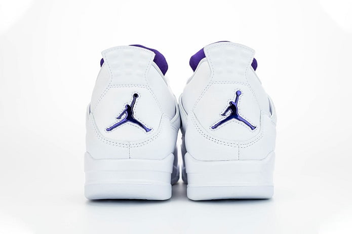 Nike Air Jordan 4 Court Purple Heel