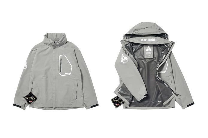 Palace GORE-TEX Pactile Vent Jacket Silver
