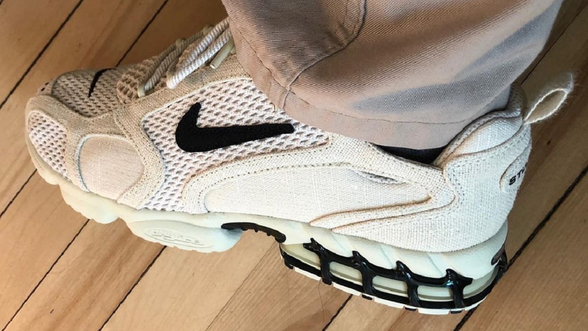Here's Your First Look at the Stüssy x Nike Air Zoom Spiridon