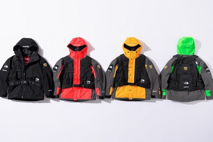 Supreme x The North Face RTG Jacket with Utility Vest Colourways