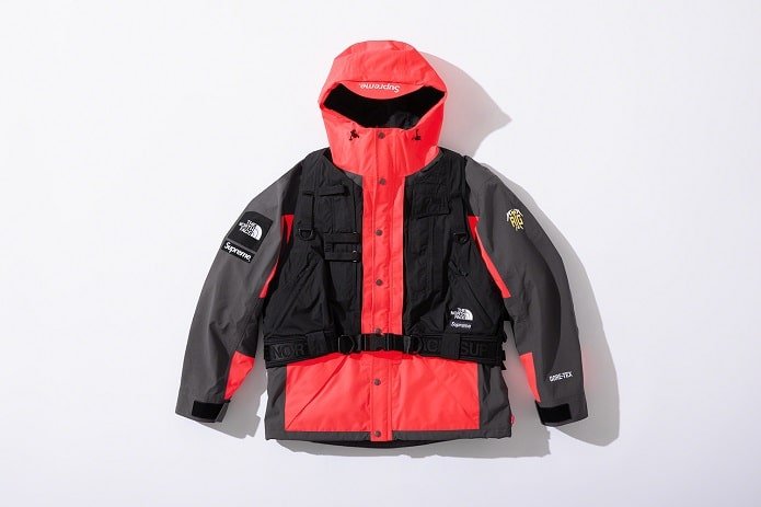 Supreme x The North Face RTG Jacket with Utility Vest Front
