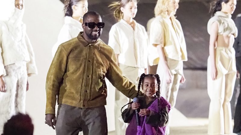 Yeezy Season 8 Feature Kanye West North West Paris Fashion Week
