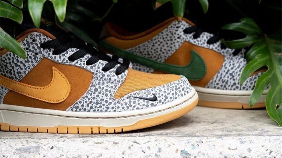 atmos Nike SB Dunk Low Safari Feature