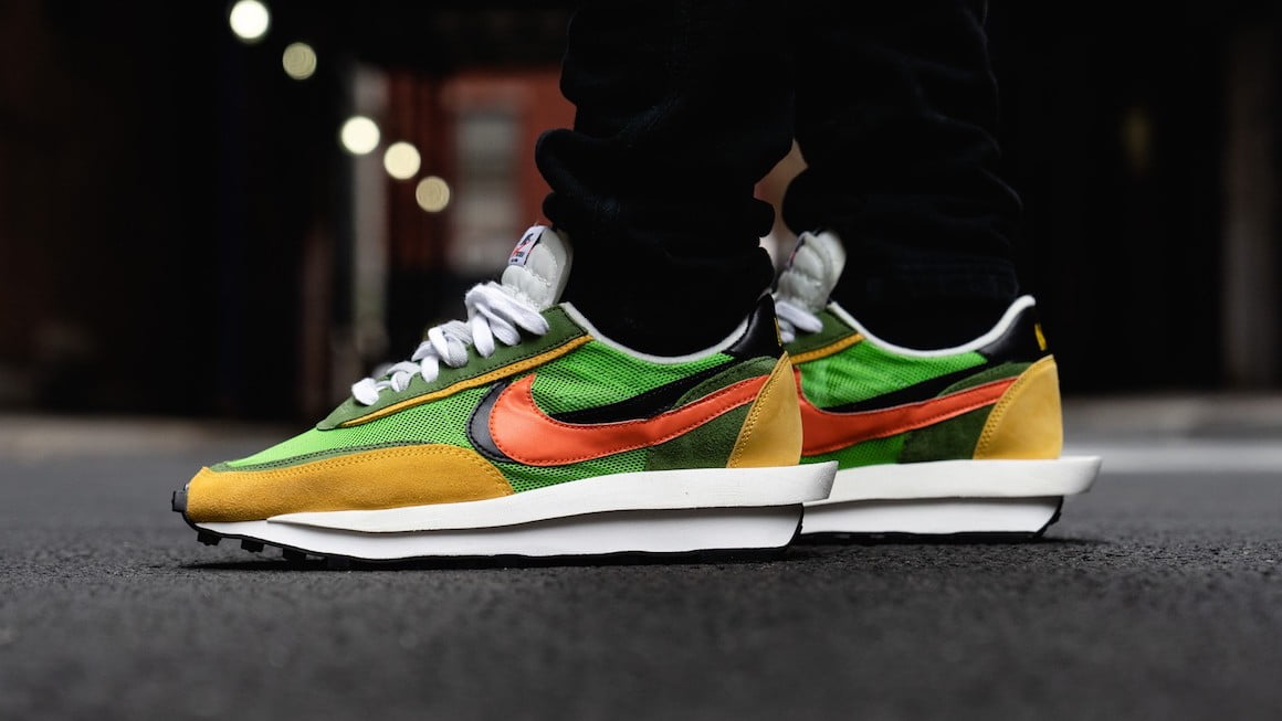 sacai x nike ldv waffle green