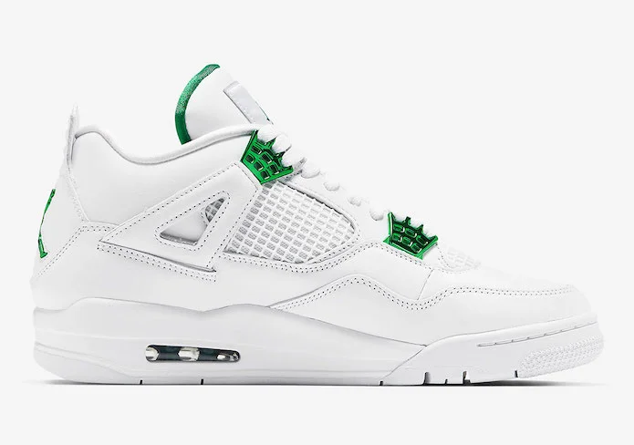 jordan 4 white green