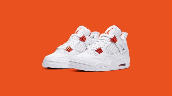 Air Jordan 4 Metallic Orange Característica