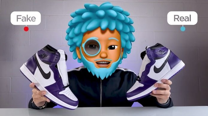 fake court purple 1s