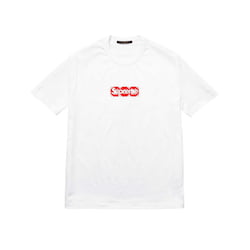 Louis Vuitton x Supreme Box Logo Camiseta Blanca Red__TBD
