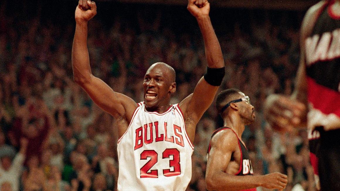 Chicago Bulls Jersey No 23 Black worn by Michael Jordan in The Last Dance