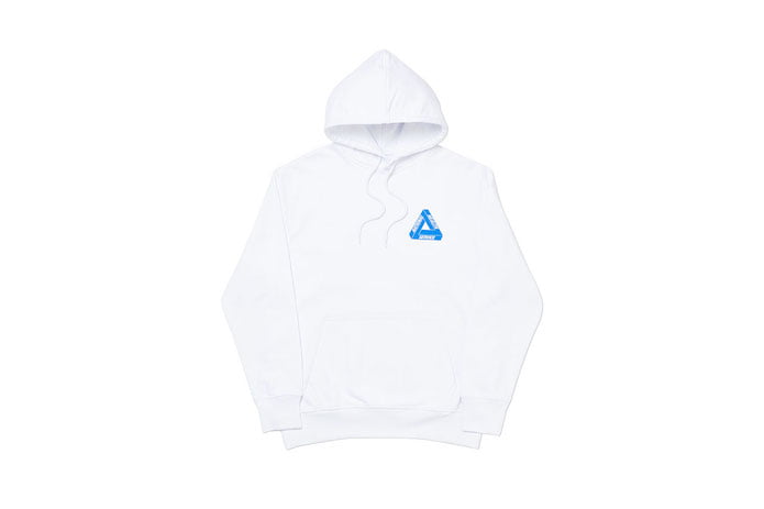 Palace Skateboards NHS Tri To Help White Hoodie Front